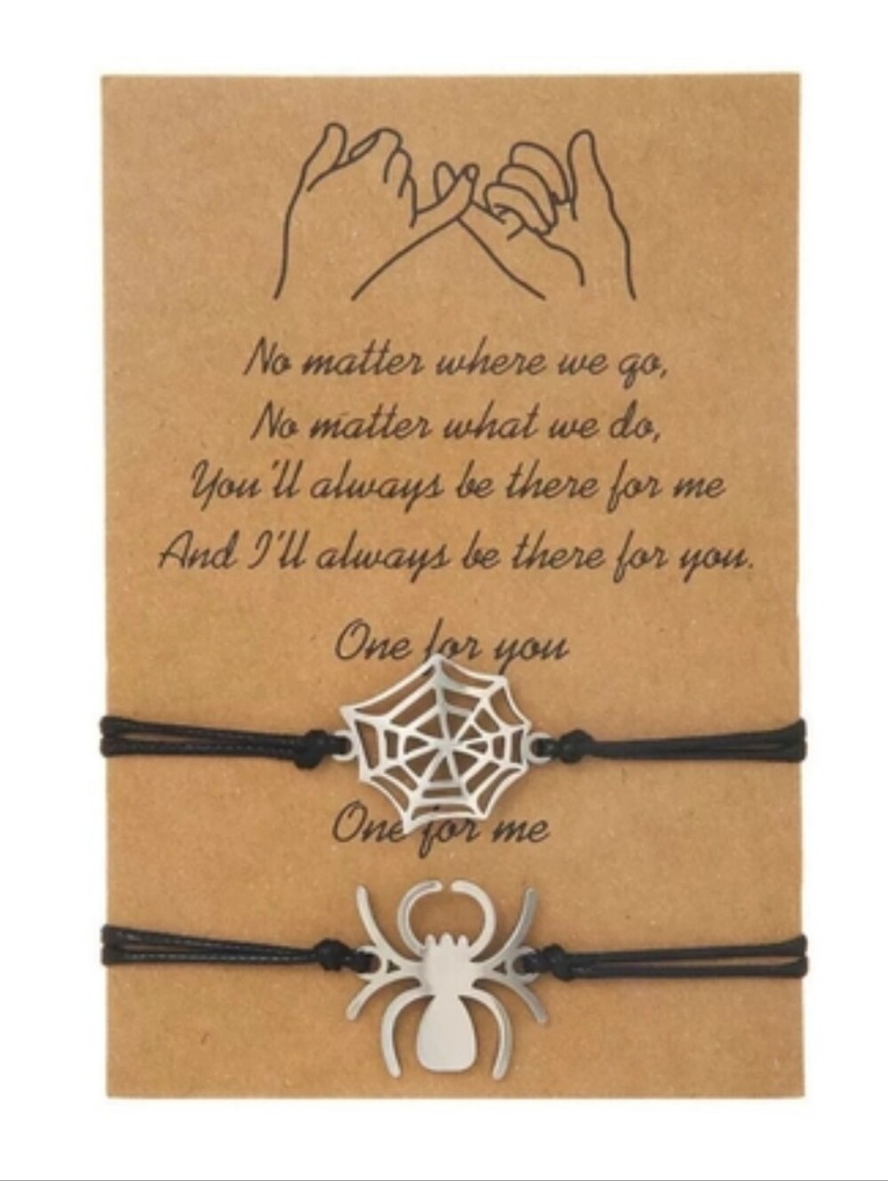Spider & Spiderweb Friendship Bracelets
